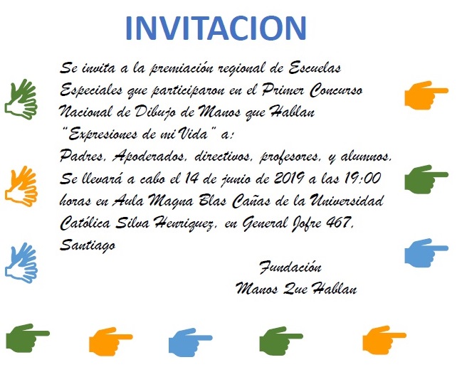 Invitacion a Premiacion